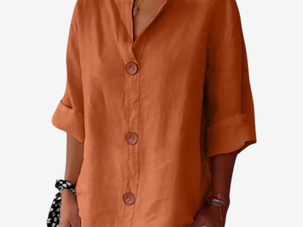 Clara™ | Leinenbluse Casual