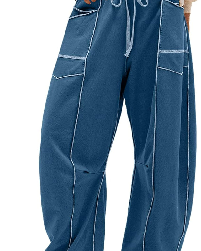 LINA | Barrel-Pants – Weite Sommer-Loungehose für jeden Moment