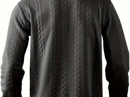 Roberto™ -Vintage Herrenpullover mit Reißverschluss