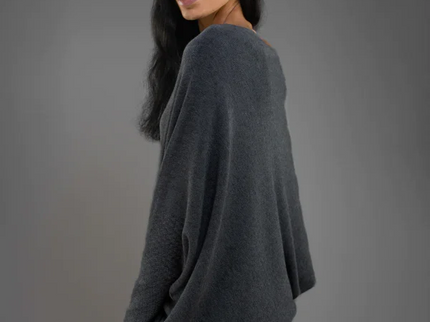 Asymmetrisch Drapierter Pullover