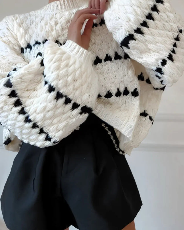 Serena | Eleganter Pullover in Vanille