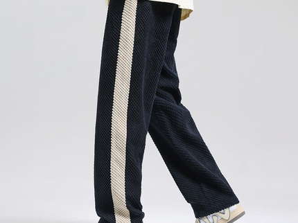 Cord-Jogginghose mit Waffelmuster