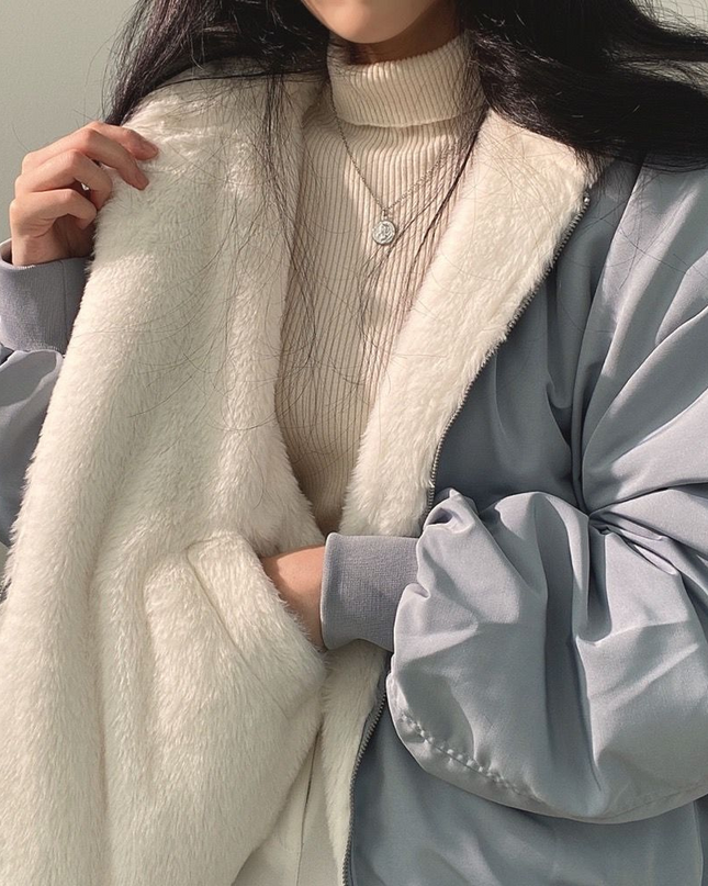 Wendejacke mit Kapuze für Frauen [Letzter Tag Rabatt]
