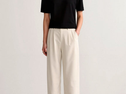 Klassische Wide-Leg Hose mit hohem Bund für stilvolle Outfits