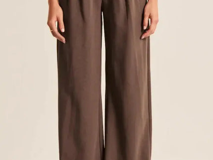 Elegante High-Waist Wide-Leg Hose mit zeitlosem Schnitt
