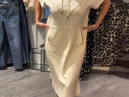 Becky | Lässiges Hoodie-Kleid