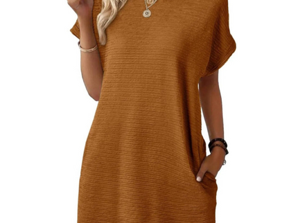 Ivay™ – Minimalistisches Sommerkleid mit Rundhalsausschnitt