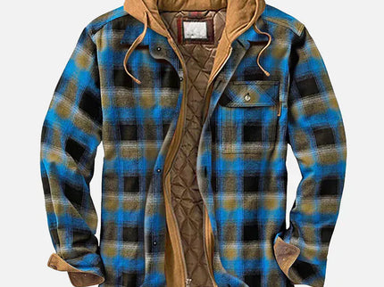 Andrea™ | Stylische Patchwork Karo Jacke