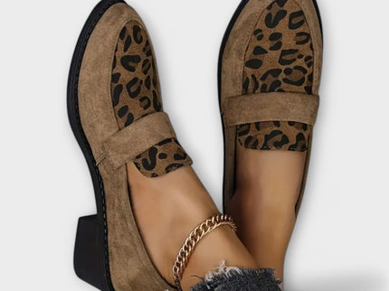 Elisa - Elegante Damenschuhe mit Leopardenmuster