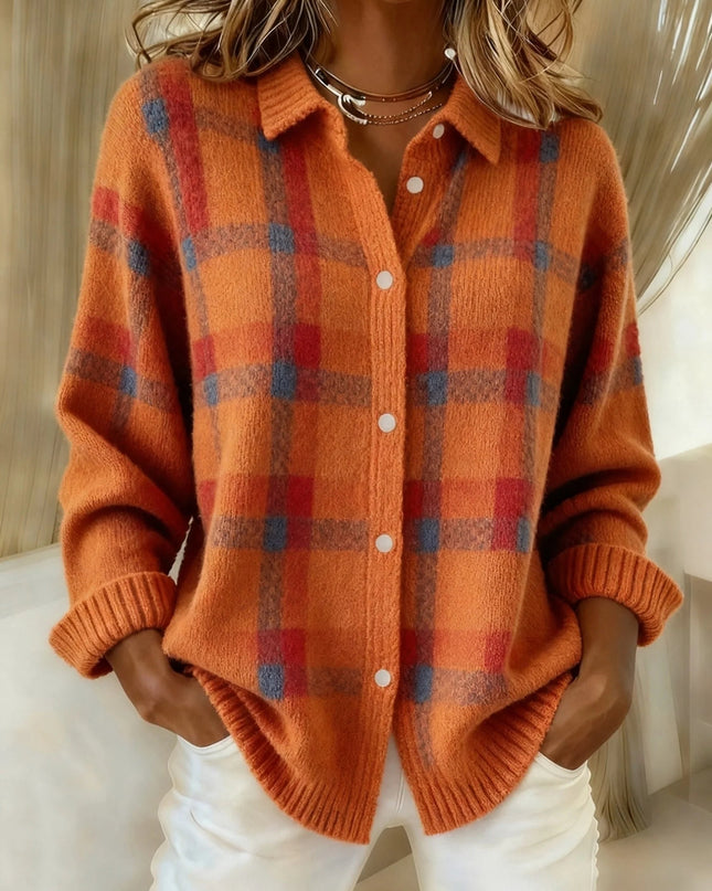 Ophéliane | Pull Carreaux Douceur