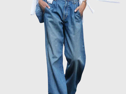 Teresa | Hochwertige Jeans mit weitem Bein