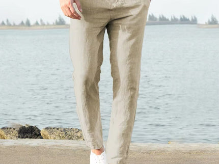 Sommerfeld™ | Herren Freizeithose mit elastischem Bund – Bequeme und stilvolle Stoffhose für Alltag und Urlaub