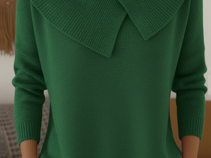 Lucia | Pullover mit Weichem Kragen
