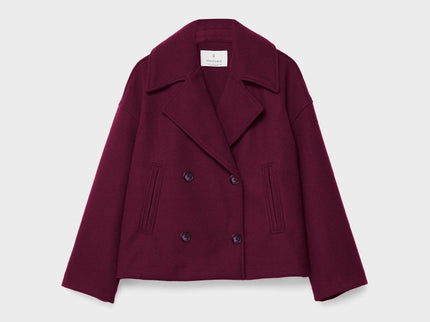 Schicke zweireihige kurze Jacke