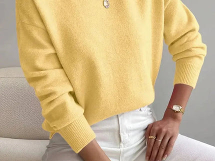 Gemütlicher eleganter Rollkragenpullover