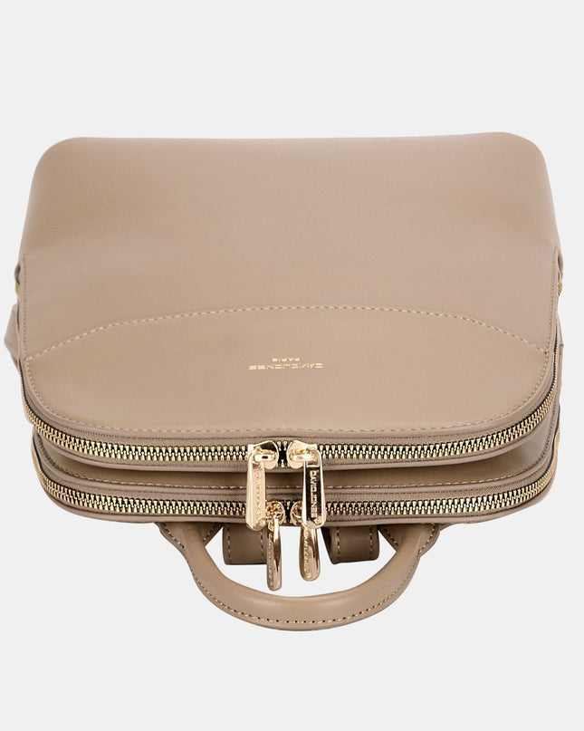 Stylischer Lederrucksack für Frauen mit verstellbaren Riemen