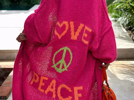 Blossom | LOVE & PEACE Strickjacke