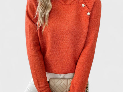Emmi – Eleganter asymmetrischer Ein-Schulter-Pullover