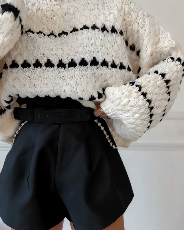 Serena | Eleganter Pullover in Vanille