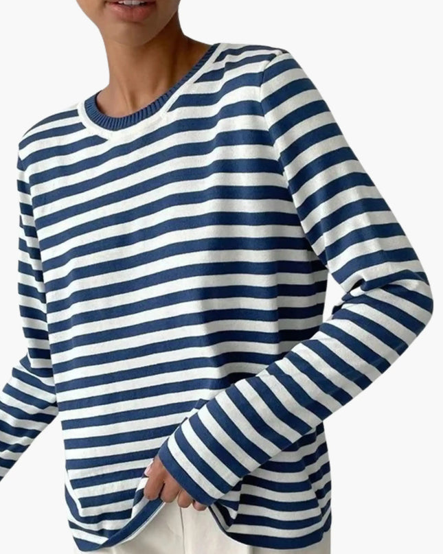 Antonia | Gestreifter Strickpullover