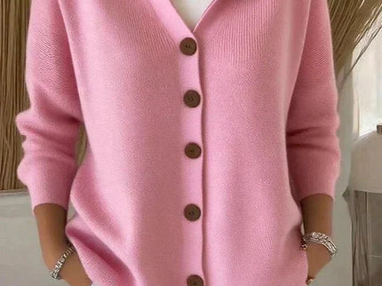 Felicia | Trendige Strickjacke mit Kapuze