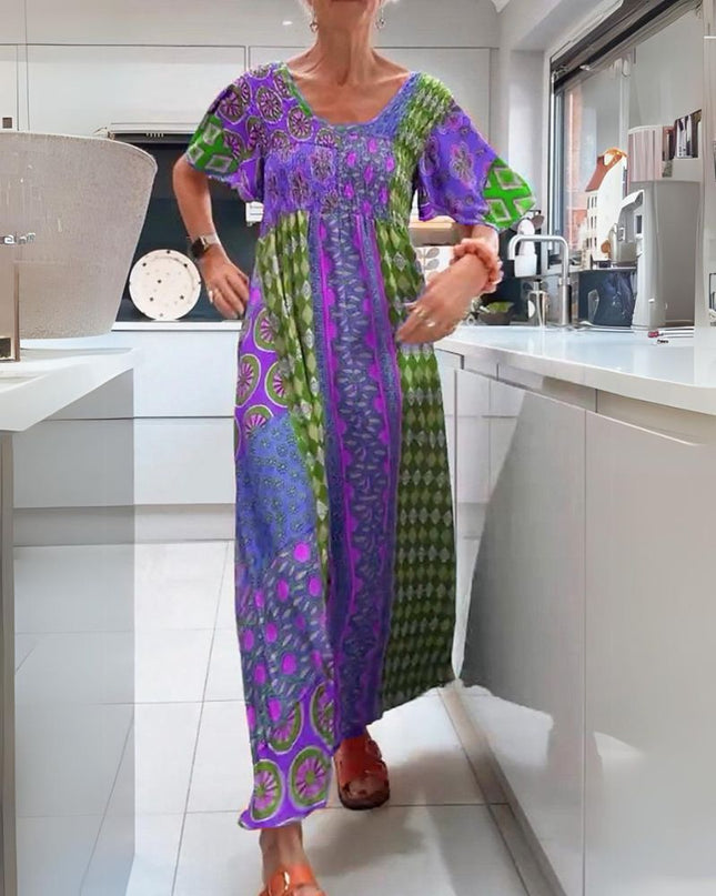 Ash™ - Buntes Bohemian-Kleid