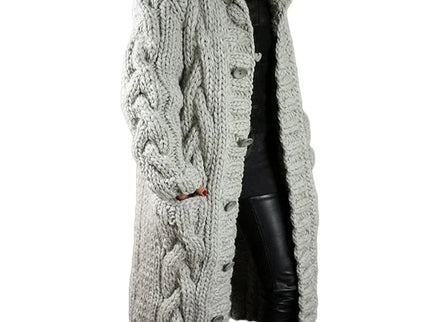 Dicke Strickjacke