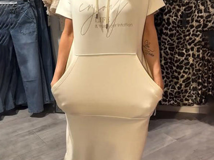 Becky | Lässiges Hoodie-Kleid