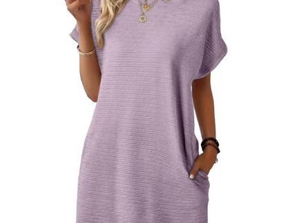 Ivay™ – Minimalistisches Sommerkleid mit Rundhalsausschnitt