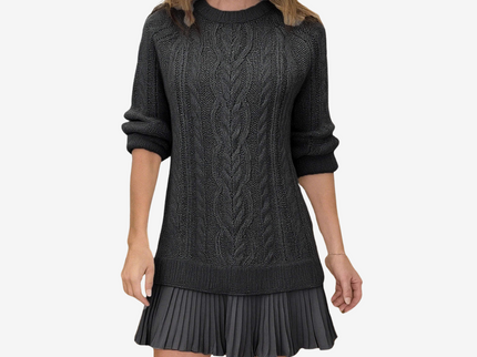 Trivora™ - Stilvolles & Warmes Strickkleid