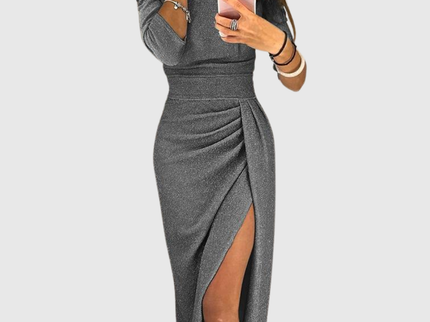 Ely™ - Schickes Maxikleid mit Neckholder und Eleganter, Fließender Passform