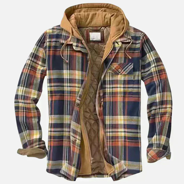 Andrea™ | Stylische Patchwork Karo Jacke
