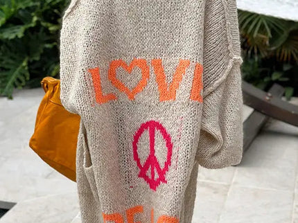 Blossom | LOVE & PEACE Strickjacke