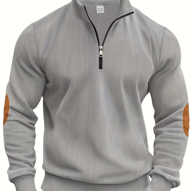Breno™ - Eleganter Pullover mit halbem Reißverschluss (1+1 GRATIS)