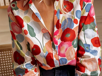 Isabey | Bunte Blumenbluse für Damen