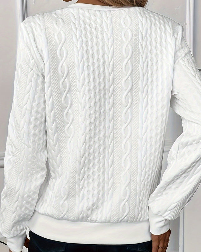 LUCIA I Pullover mit Reissverschluss