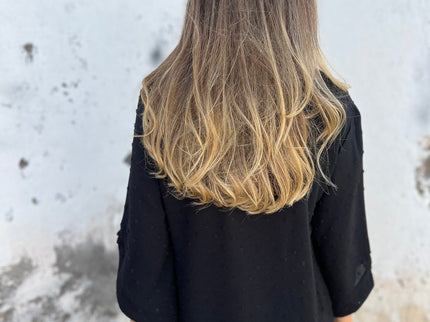 BENEDICTE - LOCKERE BLUSE MIT ÄRMELN