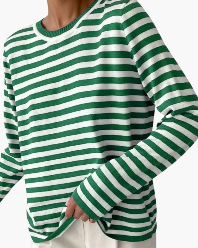 Antonia | Gestreifter Strickpullover