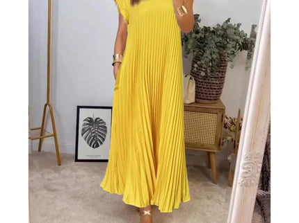 Petra™ – Zeitloses & Bequemes Plissiertes Kleid