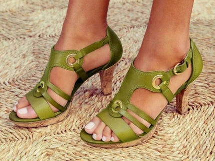 Annabella | Handgefertigte Premium-Sandalen mit Absatz