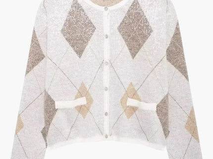 Rosalie | Strickjacke mit Argylemuster