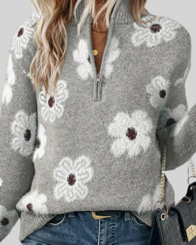 BLOOM | Half-Zip Pullover