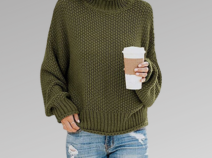 Braelyn | Pullover mit hohem Kragen