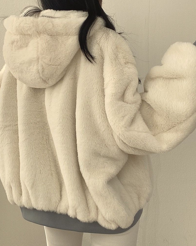 Wendejacke mit Kapuze für Frauen [Letzter Tag Rabatt]