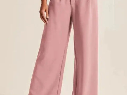 Elegante High-Waist Wide-Leg Hose mit zeitlosem Schnitt