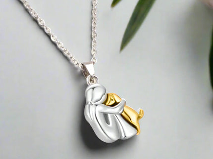 Olivia™| 925er Sterling Silber Halskette mit Hund-Anhänger