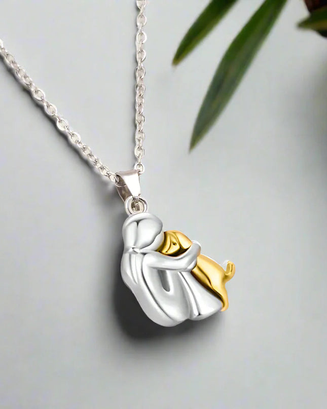 Olivia™| 925er Sterling Silber Halskette mit Hund-Anhänger