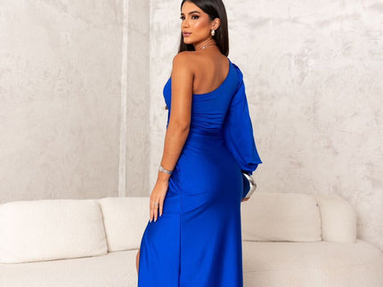 Dorie™ - Asymmetrisches Kleid mit Langem Schlitz