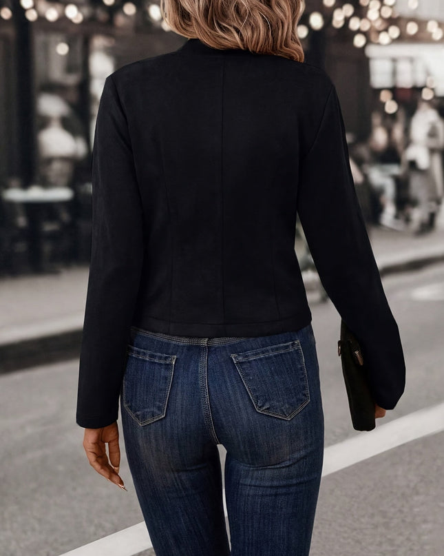 Doris - Stylische doppelseitige Open Front Jacke für die modebewusste Frau