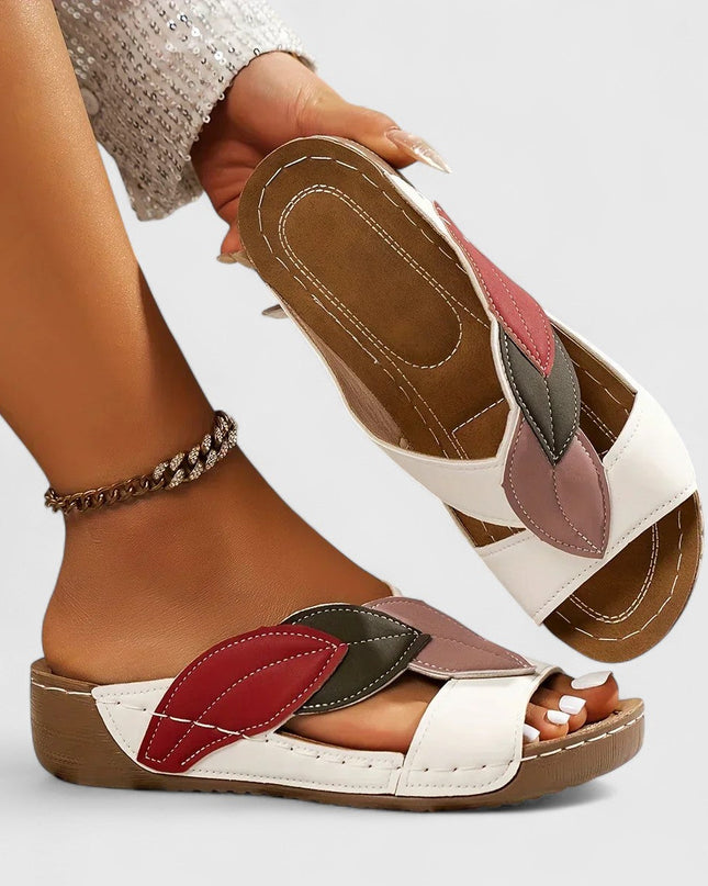 Orthopädische Slip-On Sandalen für ganztägigen Komfort
